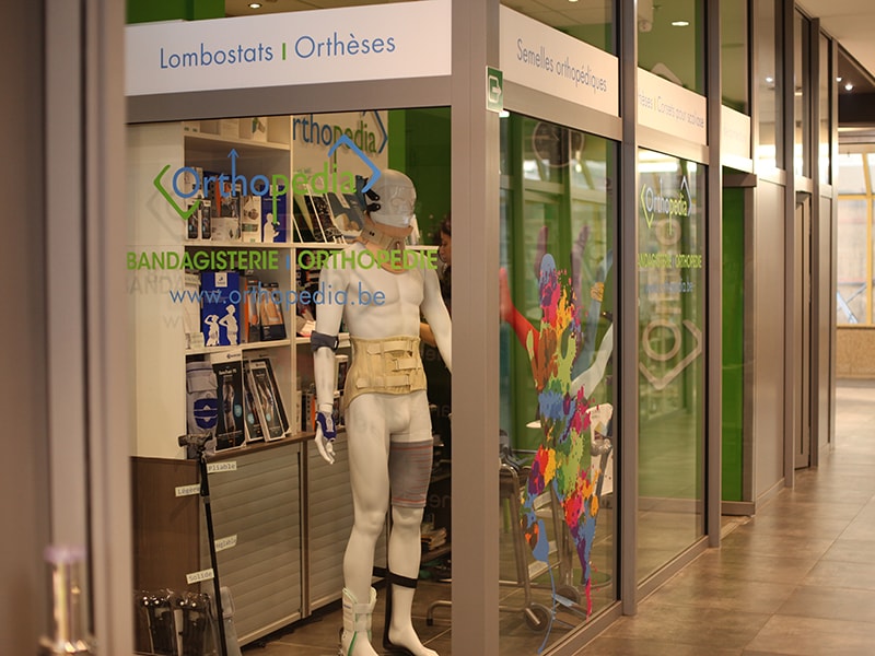 Orthopedia | Orthopédie - Bandagisterie | Liège - Bruxelles - Bandagisterie orthopedie batiments du CHU à Liège